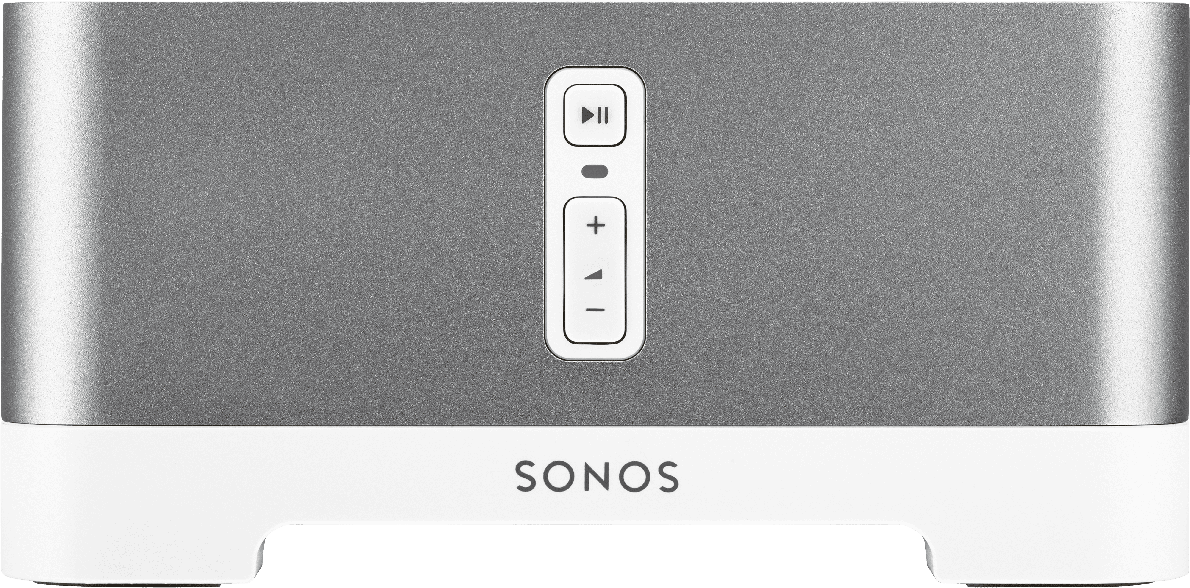 Sonos Connect:Amp front view with volume and play/pause buttons