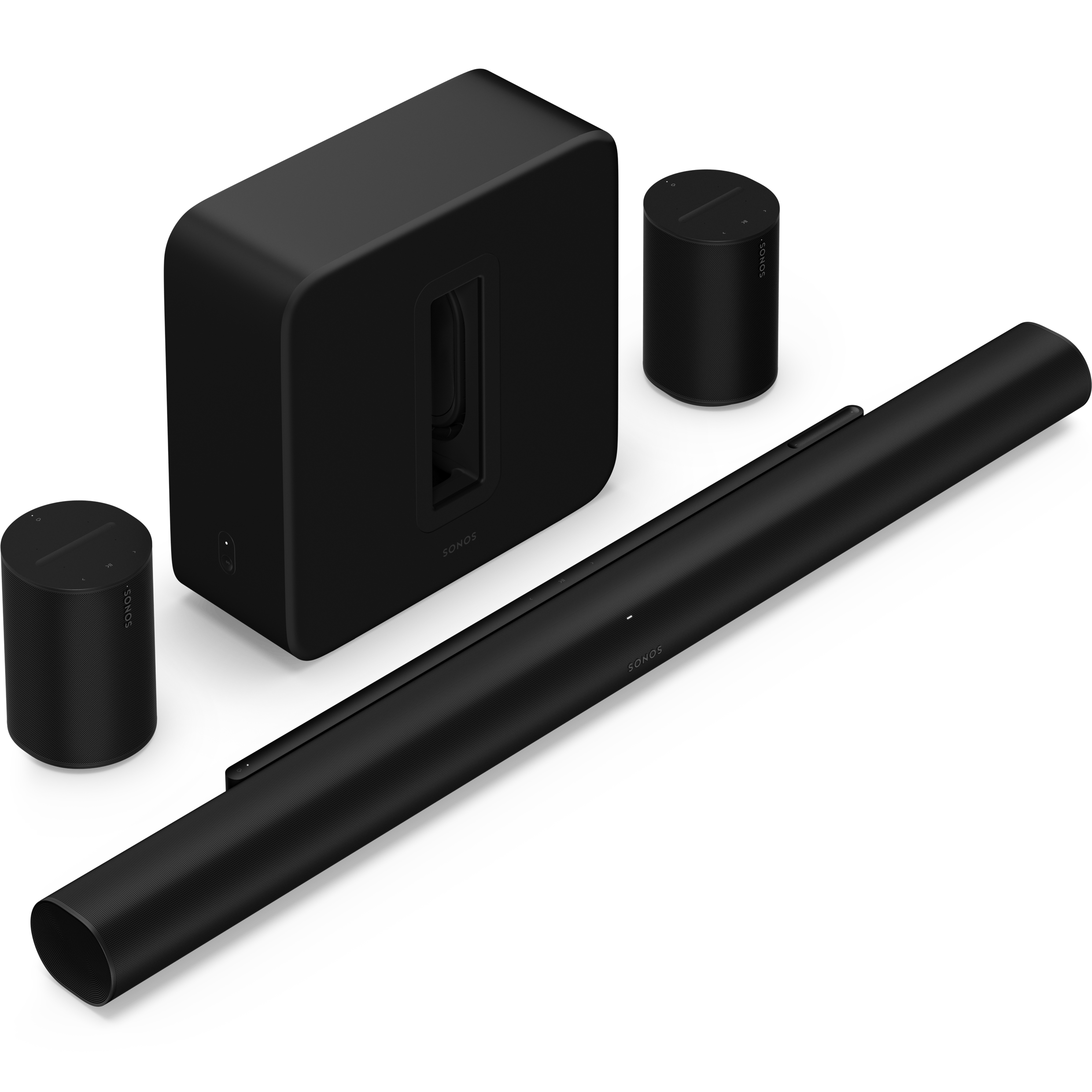Sonos Premium meeslepende set met Arc Ultra - Zwart