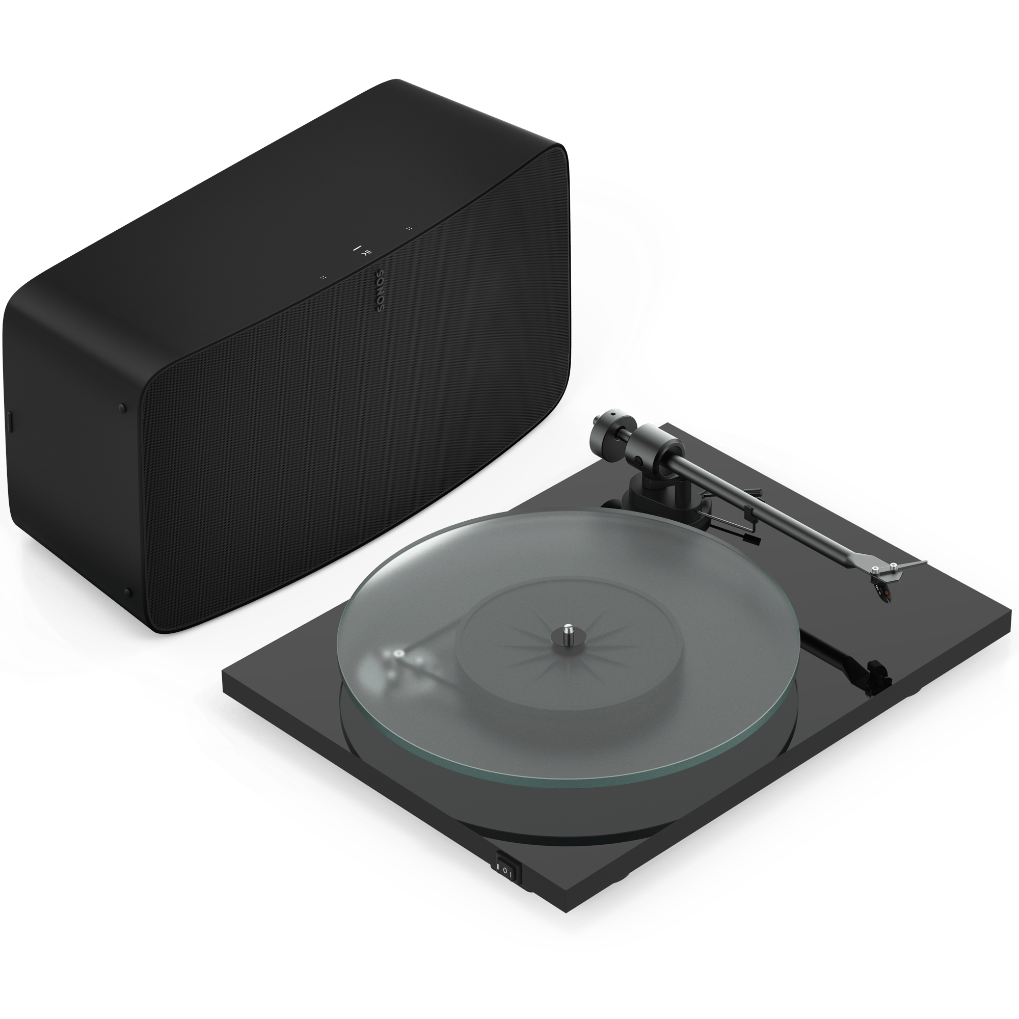 Sonos Set voor platenspeler met Five - Zwart