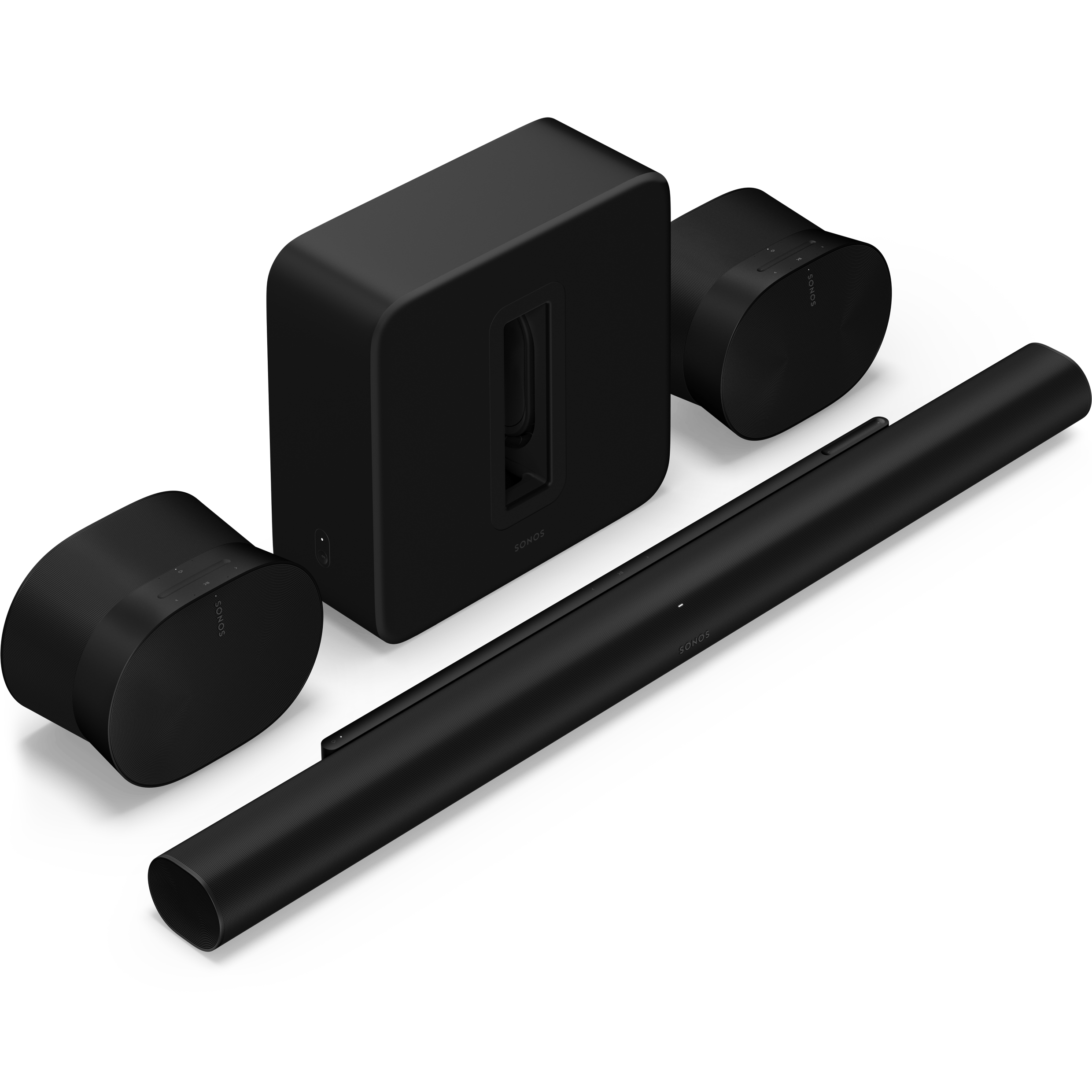 Sonos Ultieme meeslepende set met Arc Ultra - Zwart