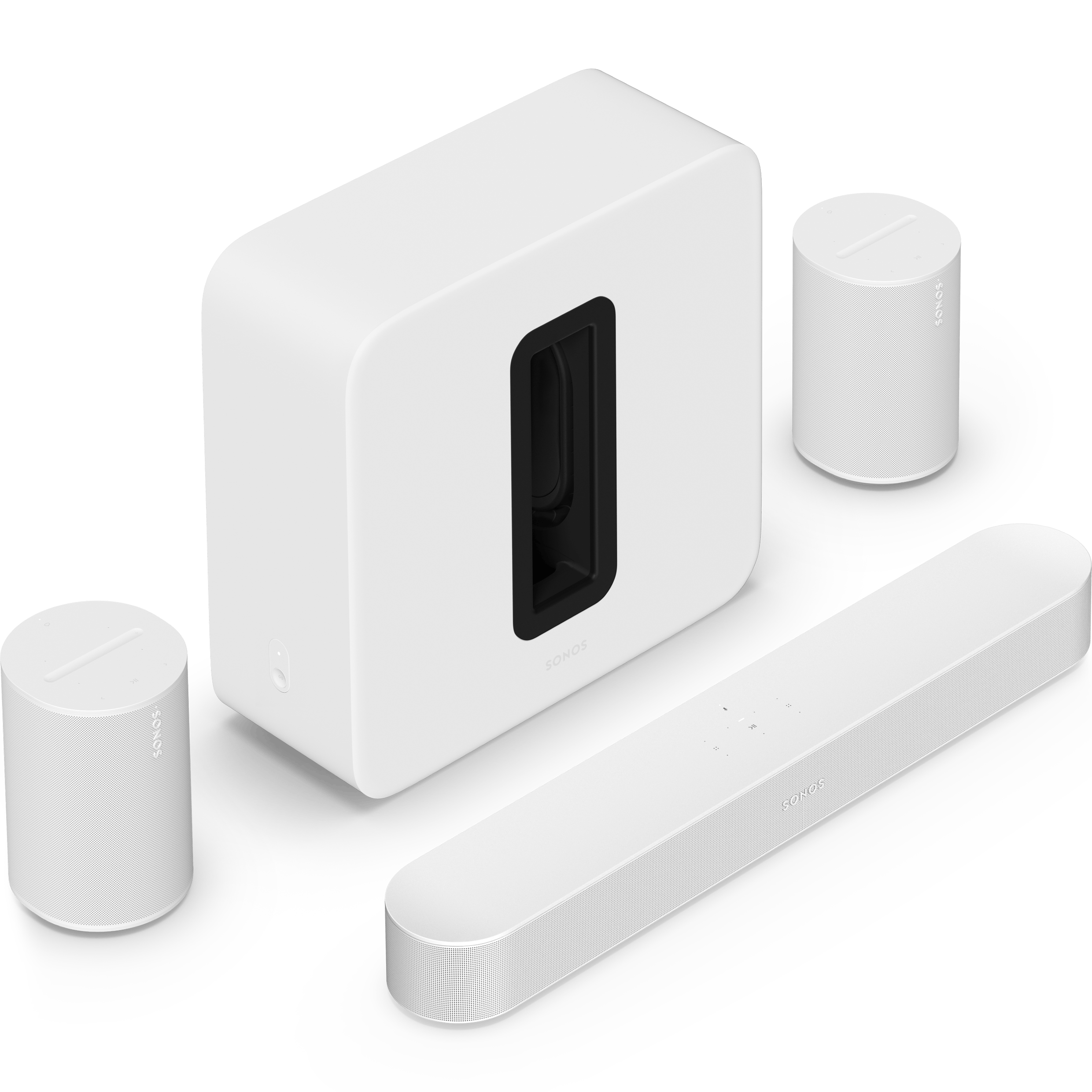 Immersive Set with Beam, Sub Mini, and Era 100 | Sonos